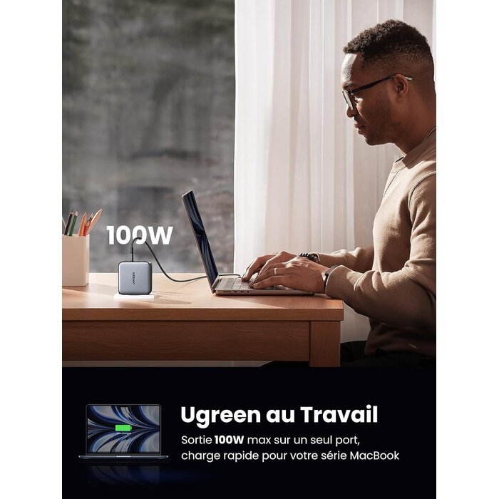 Chargeur USB-C 100W 4 Ports GaN - Jusqu'à 33% de remise