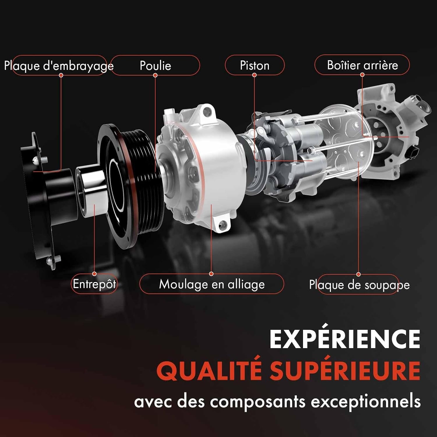 Compresseur clim pour Chrysler et Dodge (Auto) - Jusqu'à 65% de remise