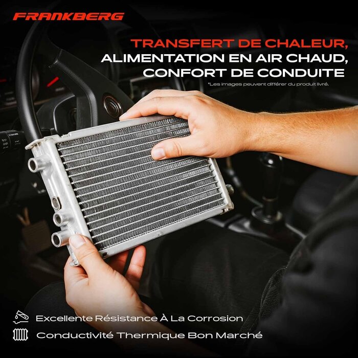 Frankberg Radiateur de chauffage pour VW Beetle et Passat - Jusqu'à 62% de remise