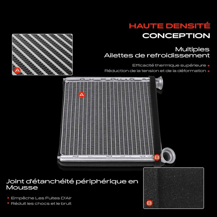 Frankberg Radiateur de chauffage - Compatible VW - Jusqu'à 61% de réduction