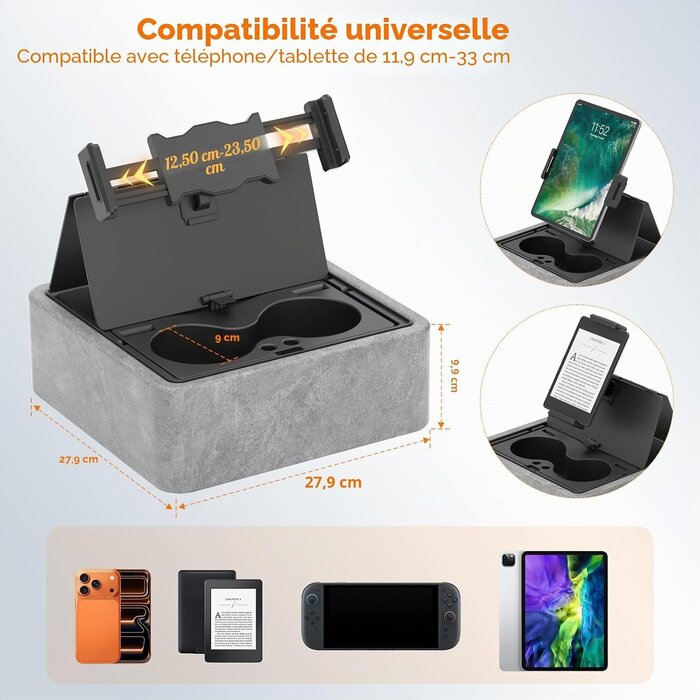 Support Coussin Tablette & Smartphone - Jusqu'à -61% sur votre confort
