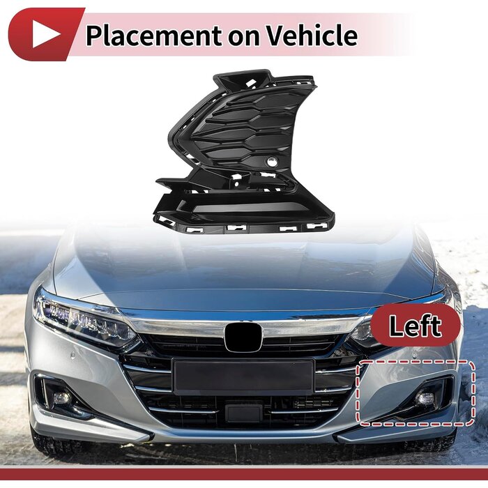 Grille antibrouillard avant gauche pour SUV - Jusqu'à -61% de remise