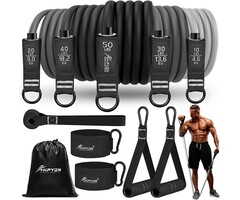 Kit complet de bandes de résistance fitness - Jusqu'à 32% de réduction