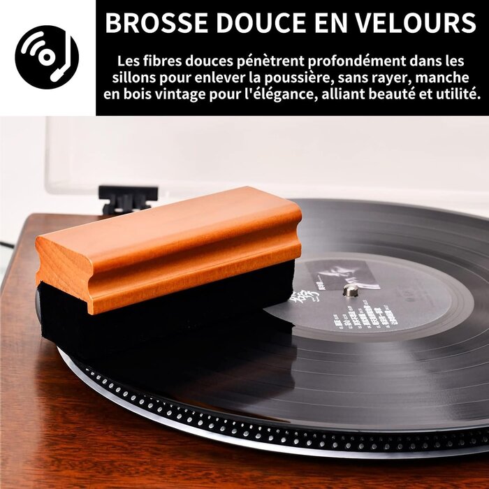 Kit de nettoyage vinyle 4-en-1 : préservez vos disques - Jusqu'à 55% de remise