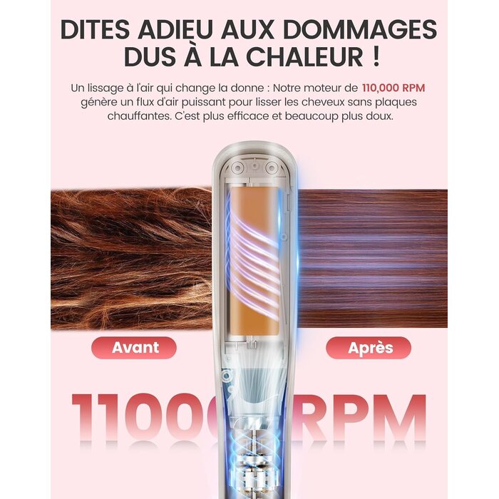 Lisseur à air chaud ergonomique - Jusqu'à 61% de remise