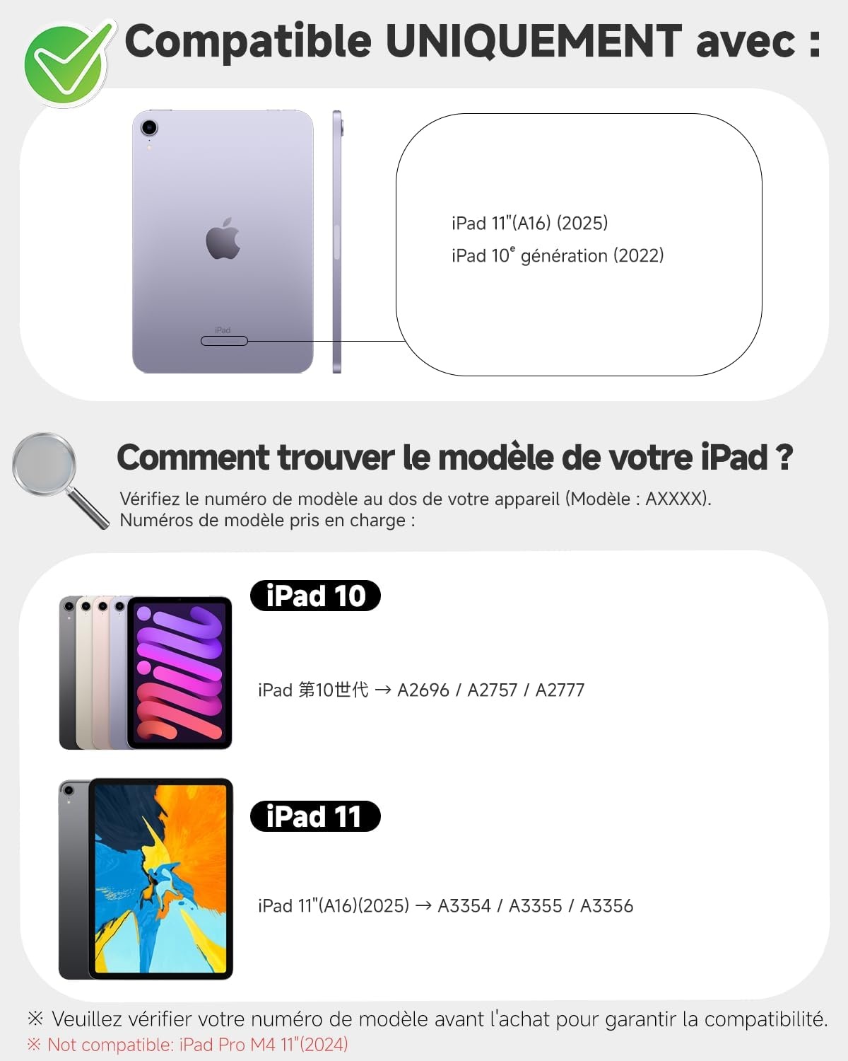 Étui clavier pour iPad 10 (2022) avec trackpad - Jusqu'à 34% de remise