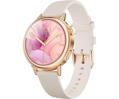 Montre connectée AMOLED 37mm - Beige - Jusqu'à -28% sur votre forme