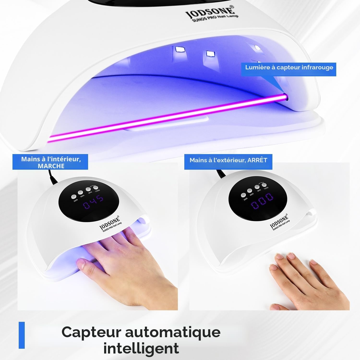Lampe Ongles UV LED Pro : Résultats Salon jusqu'à -56% de réduction