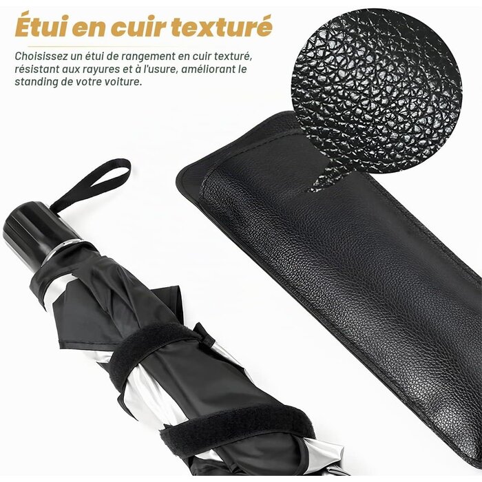 Pare-soleil voiture type parapluie - Jusqu'à -53% sur votre protection UV