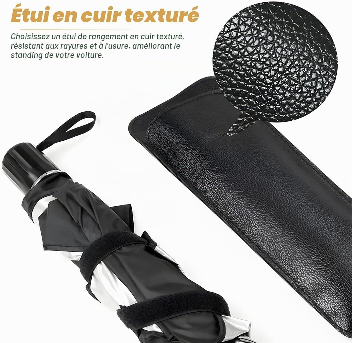 Pare-soleil voiture pliable argenté - Jusqu'à -53% de réduction