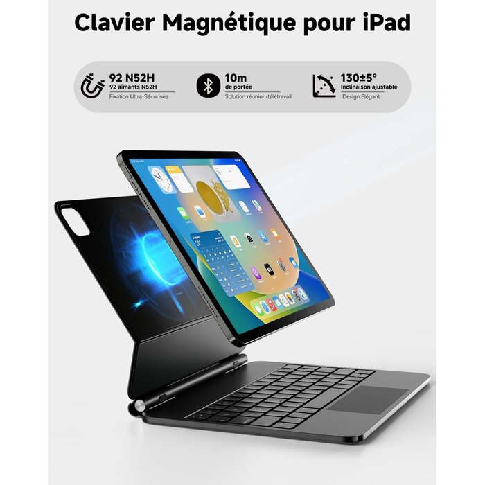 Clavier pour iPad Air 13" et Pro 12,9" - Jusqu'à 34% de remise