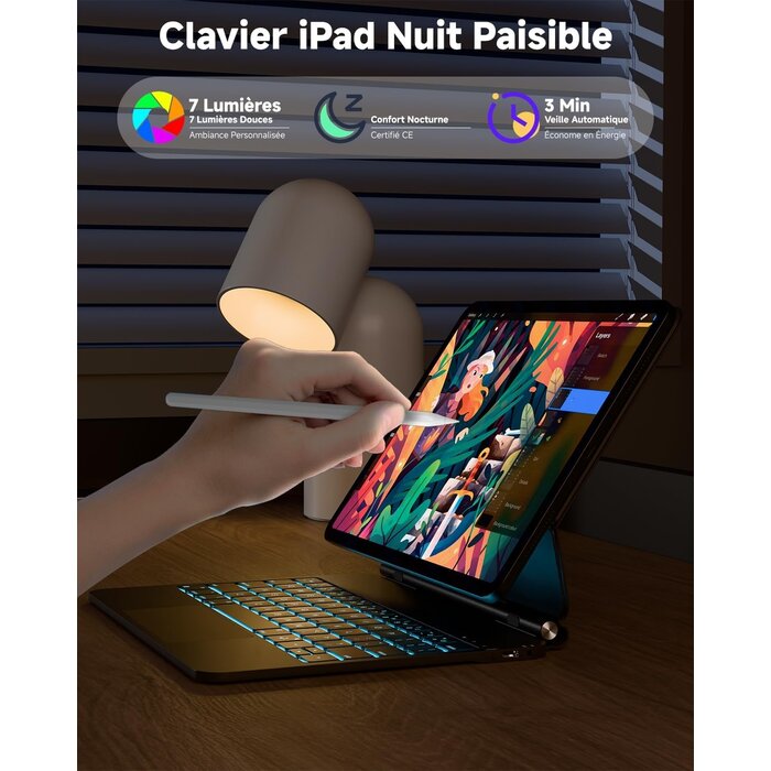 Clavier pour iPad Air 13" et Pro 12,9" - Jusqu'à 34% de remise