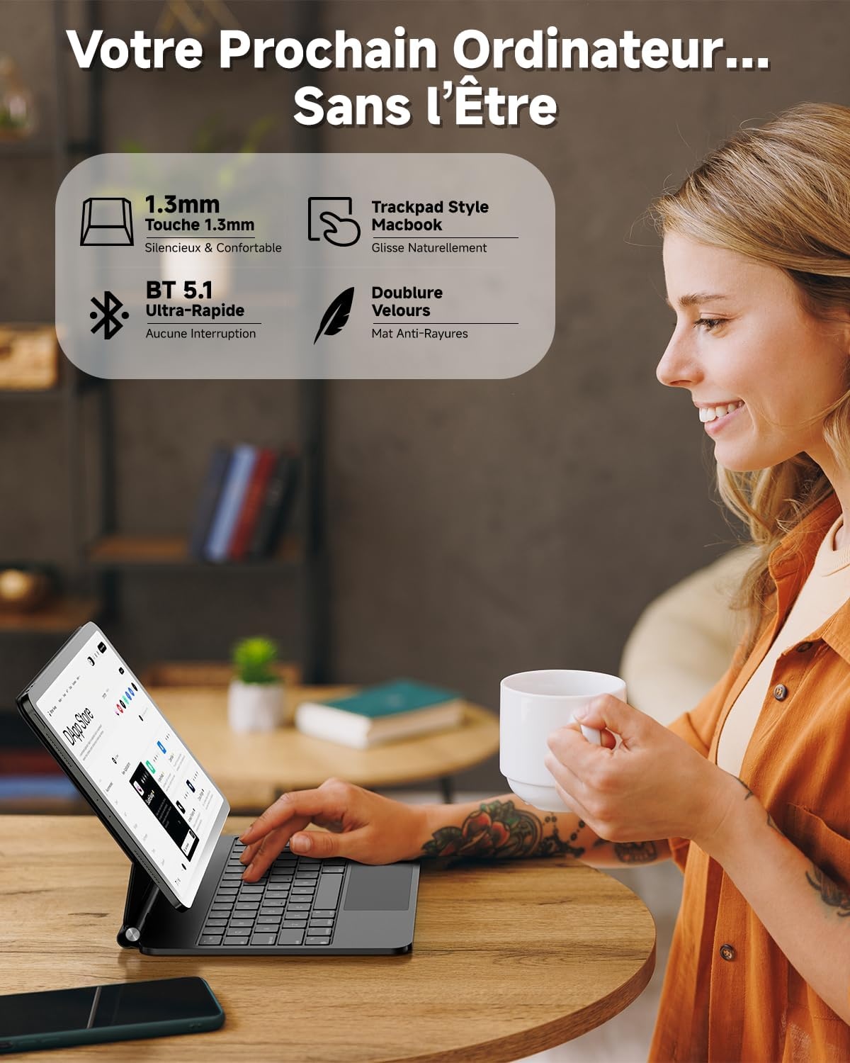 Clavier pour iPad Air 13" et Pro 12,9" - Jusqu'à 34% de remise