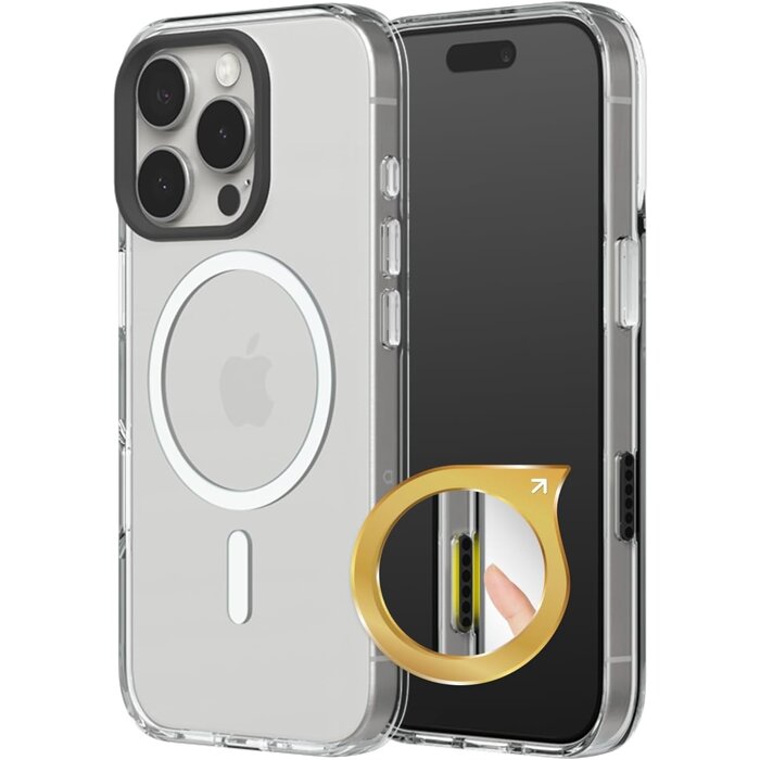 Coque iPhone 16 Pro MagSafe - Transparente - Jusqu'à -55% de remise