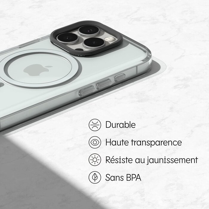 Coque iPhone 16 Pro MagSafe - Transparente - Jusqu'à -55% de remise