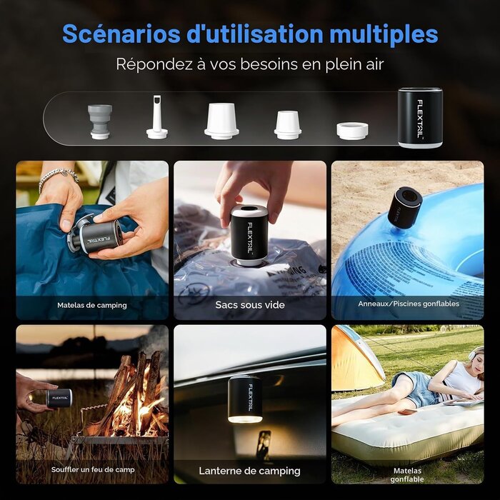 Mini pompe à air électrique portable - Jusqu'à 60% de réduction