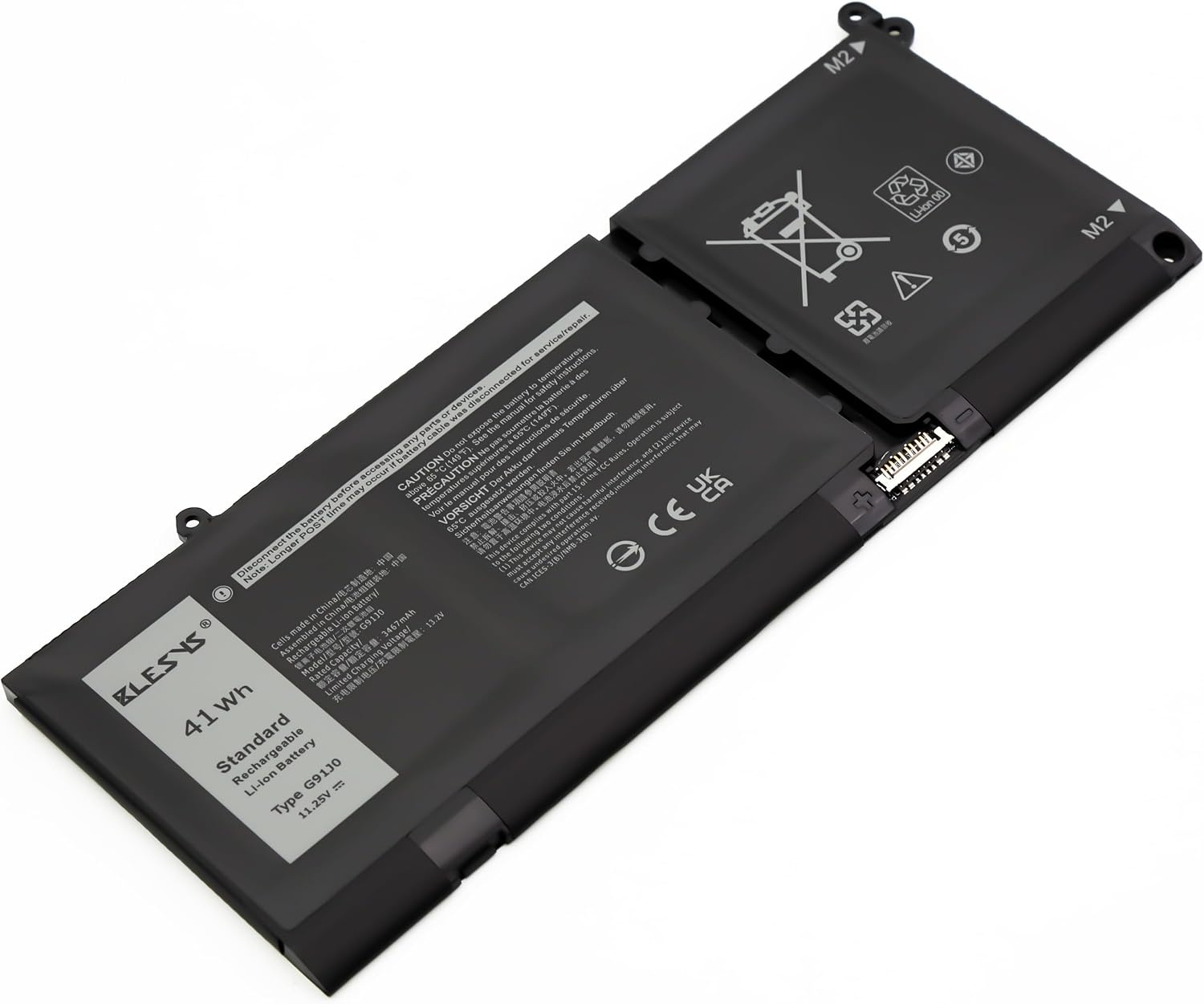 Batterie pour ordinateur portable - Compatible Dell - Jusqu'à 61% de réduction