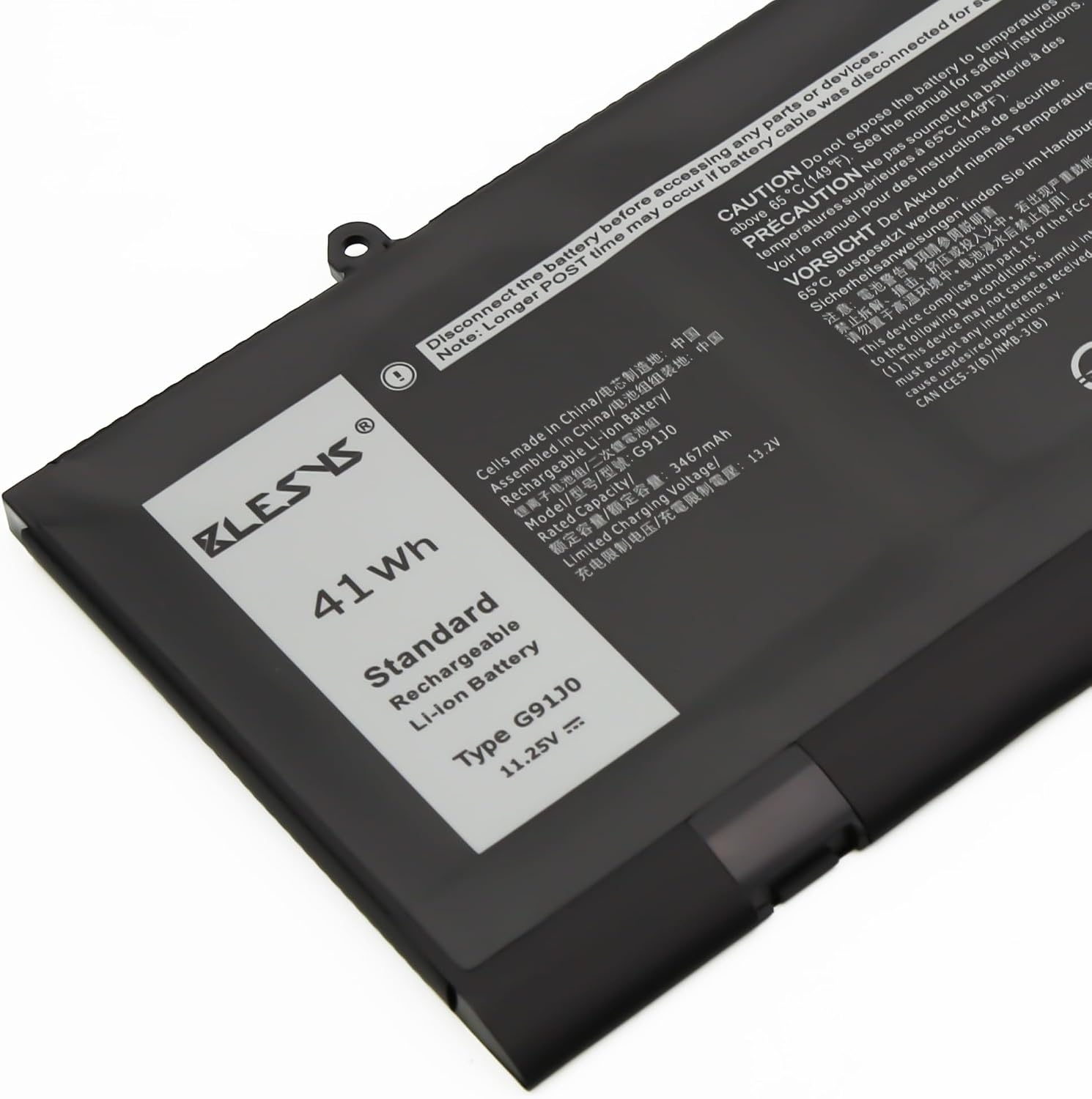 Batterie pour ordinateur portable - Compatible Dell - Jusqu'à 61% de réduction