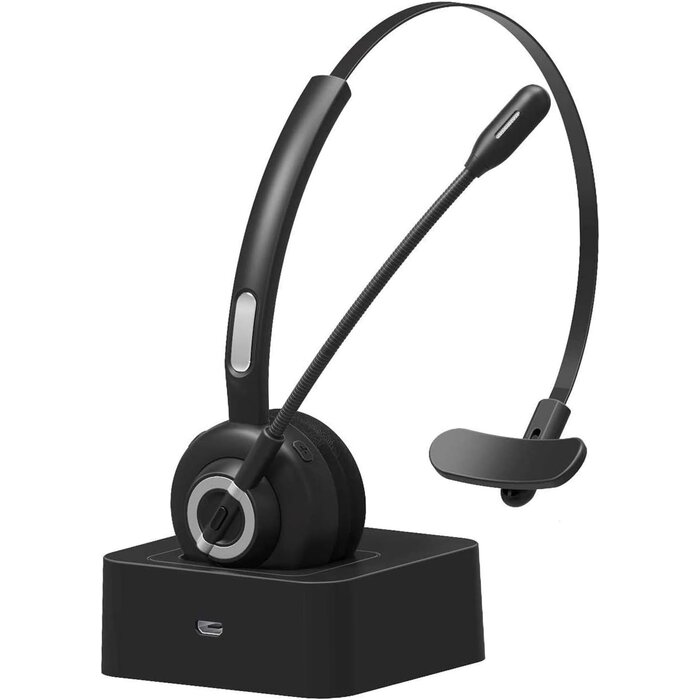 Casque Bluetooth Pro avec Micro et Station de charge - Jusqu'à 56% de remise