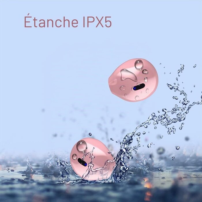 Écouteurs Bluetooth ultra-compacts ivoire - Jusqu'à 57% de remise