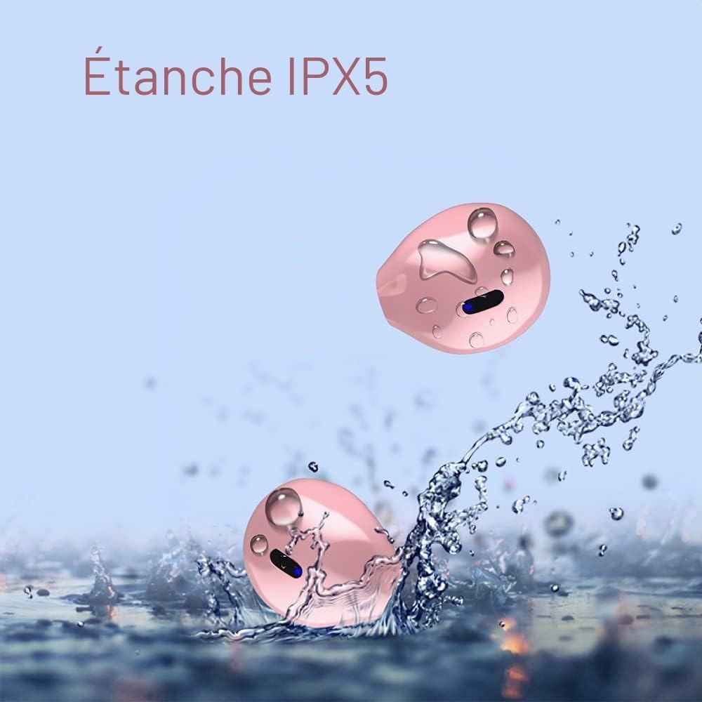 Écouteurs Bluetooth ultra-compacts ivoire - Jusqu'à 57% de remise