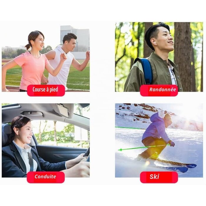 Écouteurs Bluetooth ultra-compacts ivoire - Jusqu'à 57% de remise