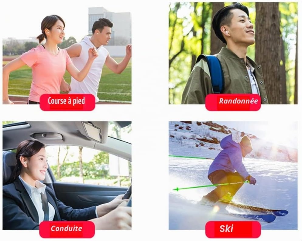 Écouteurs Bluetooth ultra-compacts ivoire - Jusqu'à 57% de remise