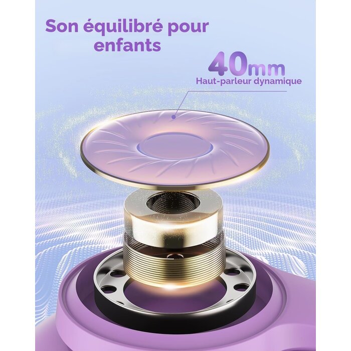 Casque audio enfant sans fil avec réduction de bruit - Jusqu'à 62% de remise