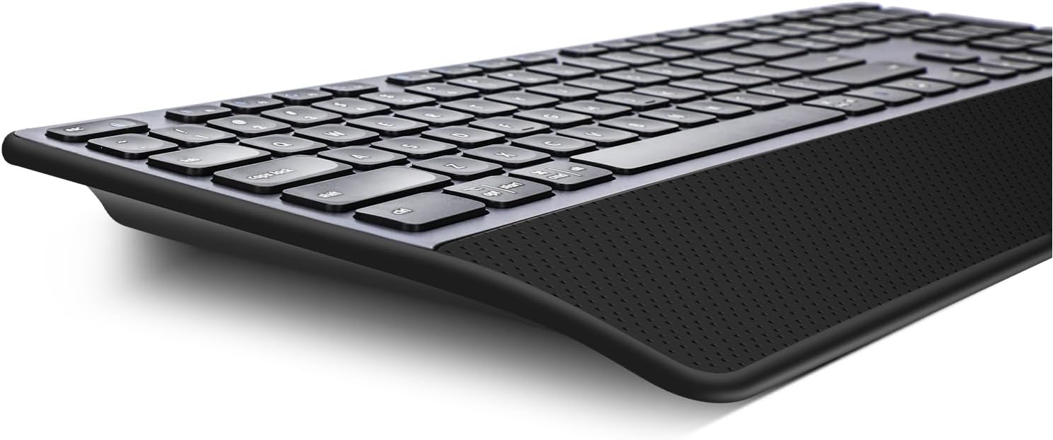 Citlla Clavier ergonomique sans fil QWERTY rétroéclairé - Jusqu'à 61% de réduction
