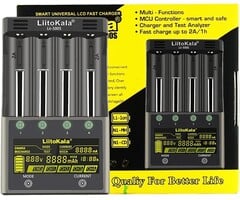 Chargeur intelligent 4 slots LCD - Jusqu'à -58% sur votre équipement