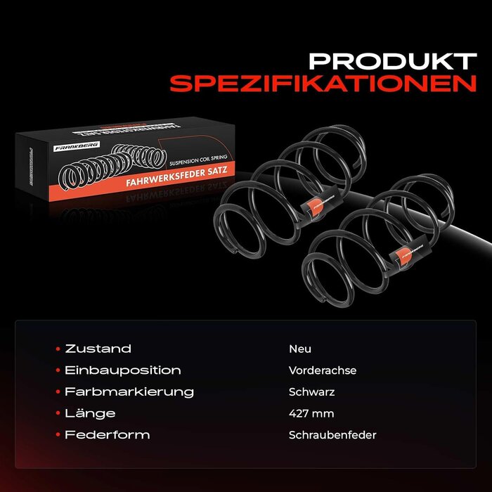Frankberg Kit ressorts de suspension - Jusqu'à 61% de réduction