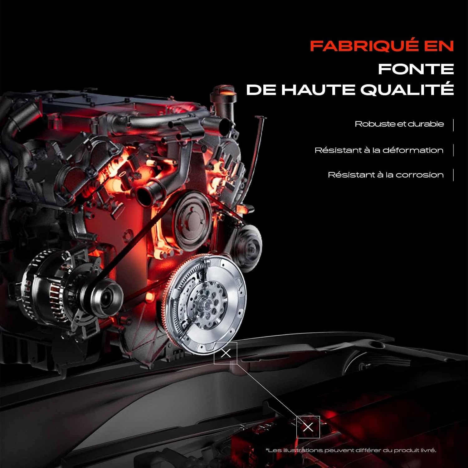 Frankberg Kit embrayage et volant moteur Audi 1.8L-2.0L - Jusqu'à 65% de réduction