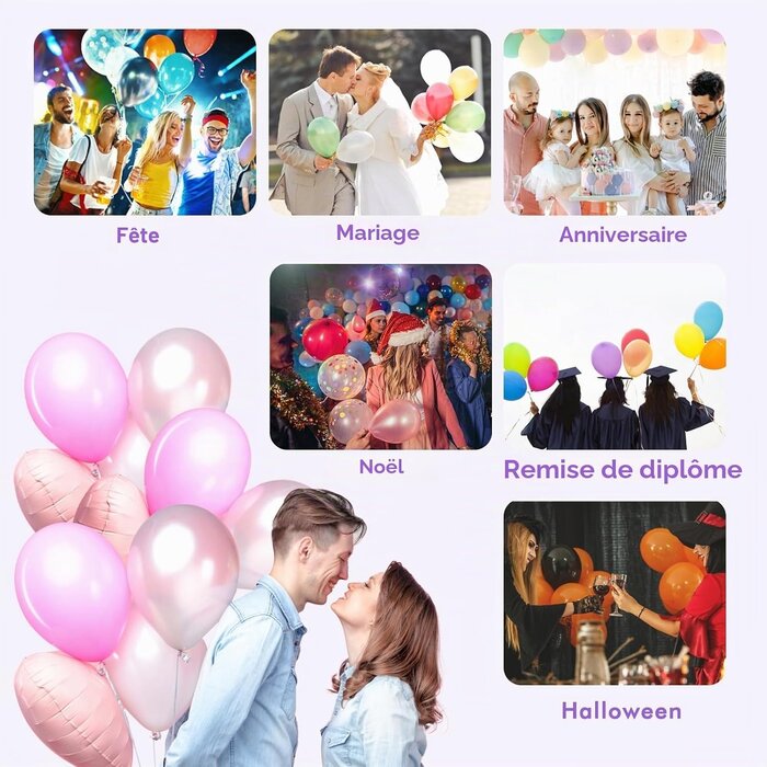 Pompe à ballons électrique 600W - Double buse - Jusqu'à -59%