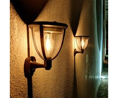 Lot de 2 lampes solaires LED extérieures - Jusqu'à -53%