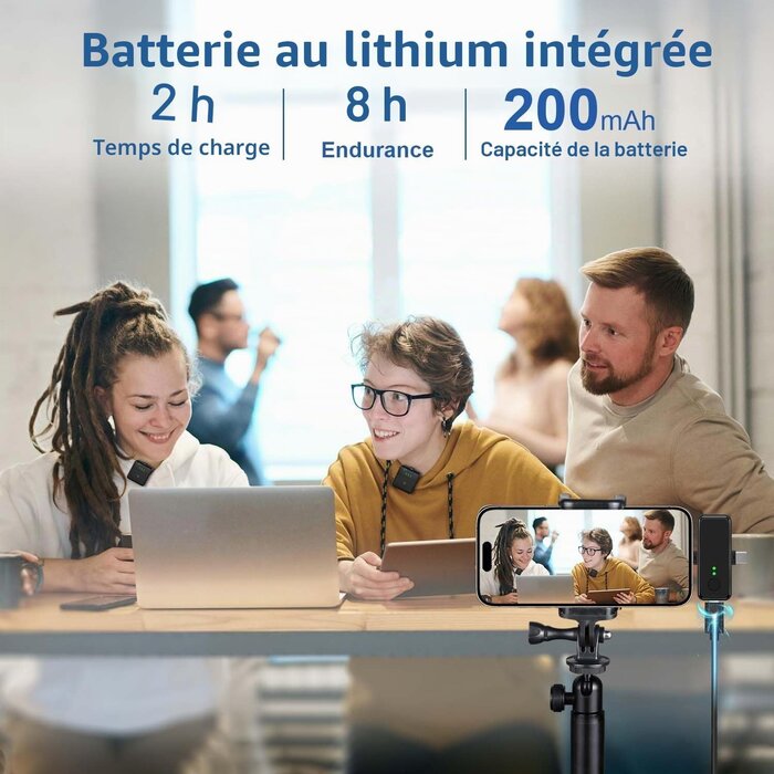 Pack 2 Micros-cravates Sans Fil Universels - Jusqu'à -58% sur votre équipement