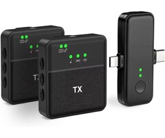 Micro-cravate sans fil double 3-en-1 : Jusqu'à -51% sur votre kit audio