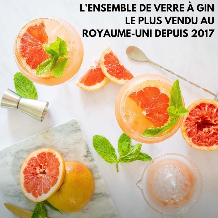 Set de 2 verres à Gin Tonic Copa 700ml - Jusqu'à 58% de réduction