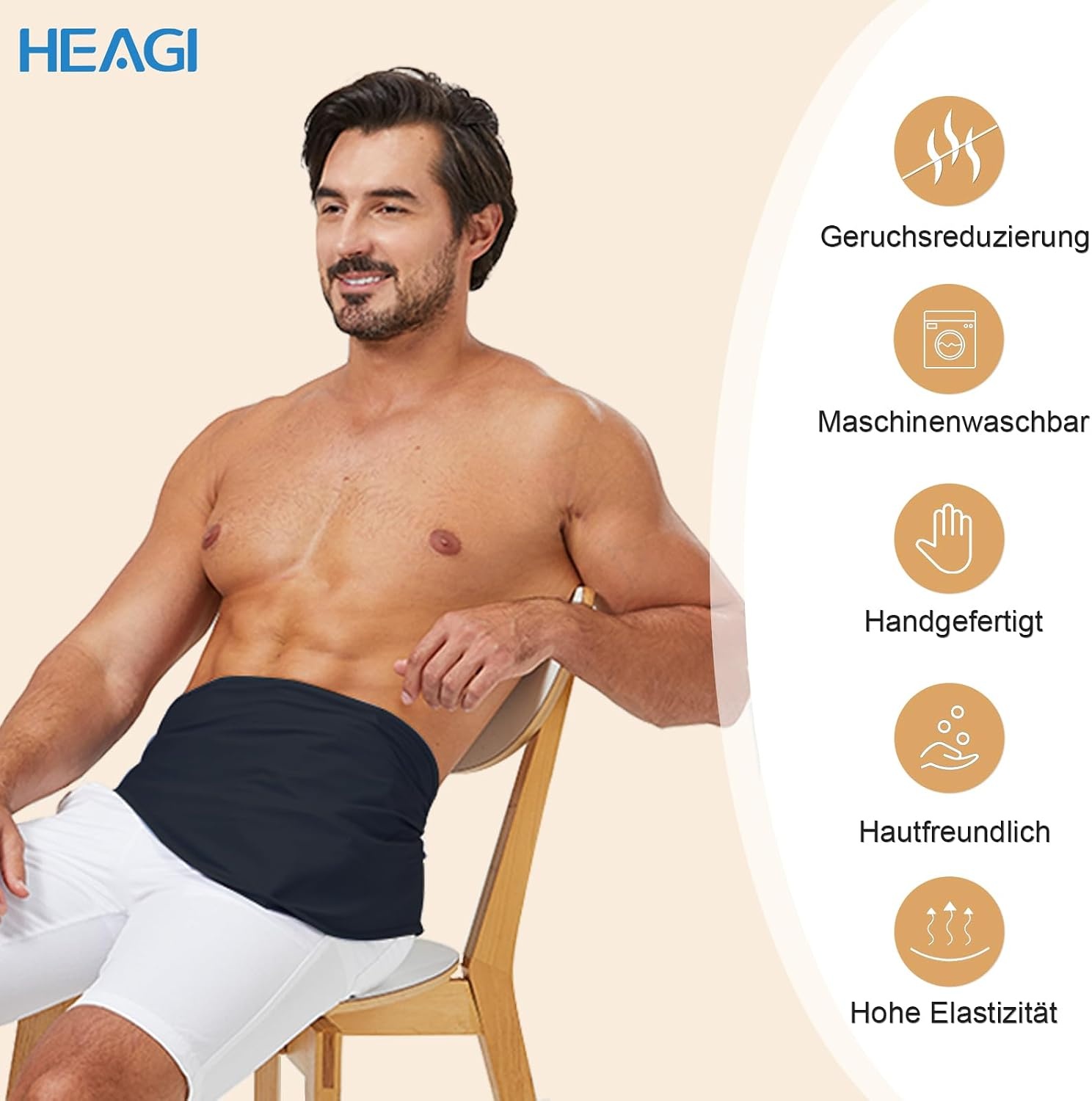 Ceinture de stomie réglable unisexe taille L - Jusqu'à 60% de réduction