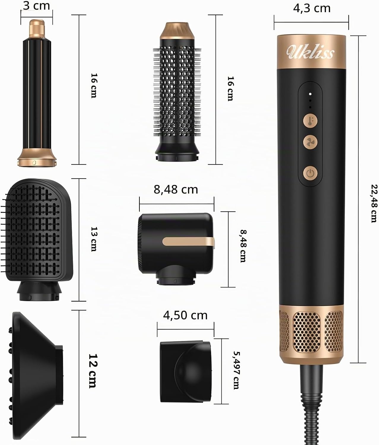 Multistyler 7-en-1 1400W : Obtenez des résultats de salon avec jusqu'à 64% de remise