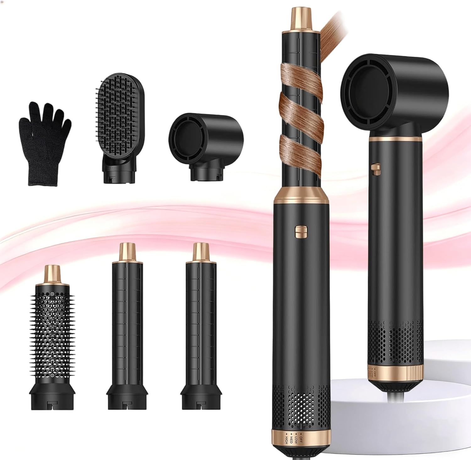 Multistyler 7-en-1 1400W : Obtenez des résultats de salon avec jusqu'à 64% de remise