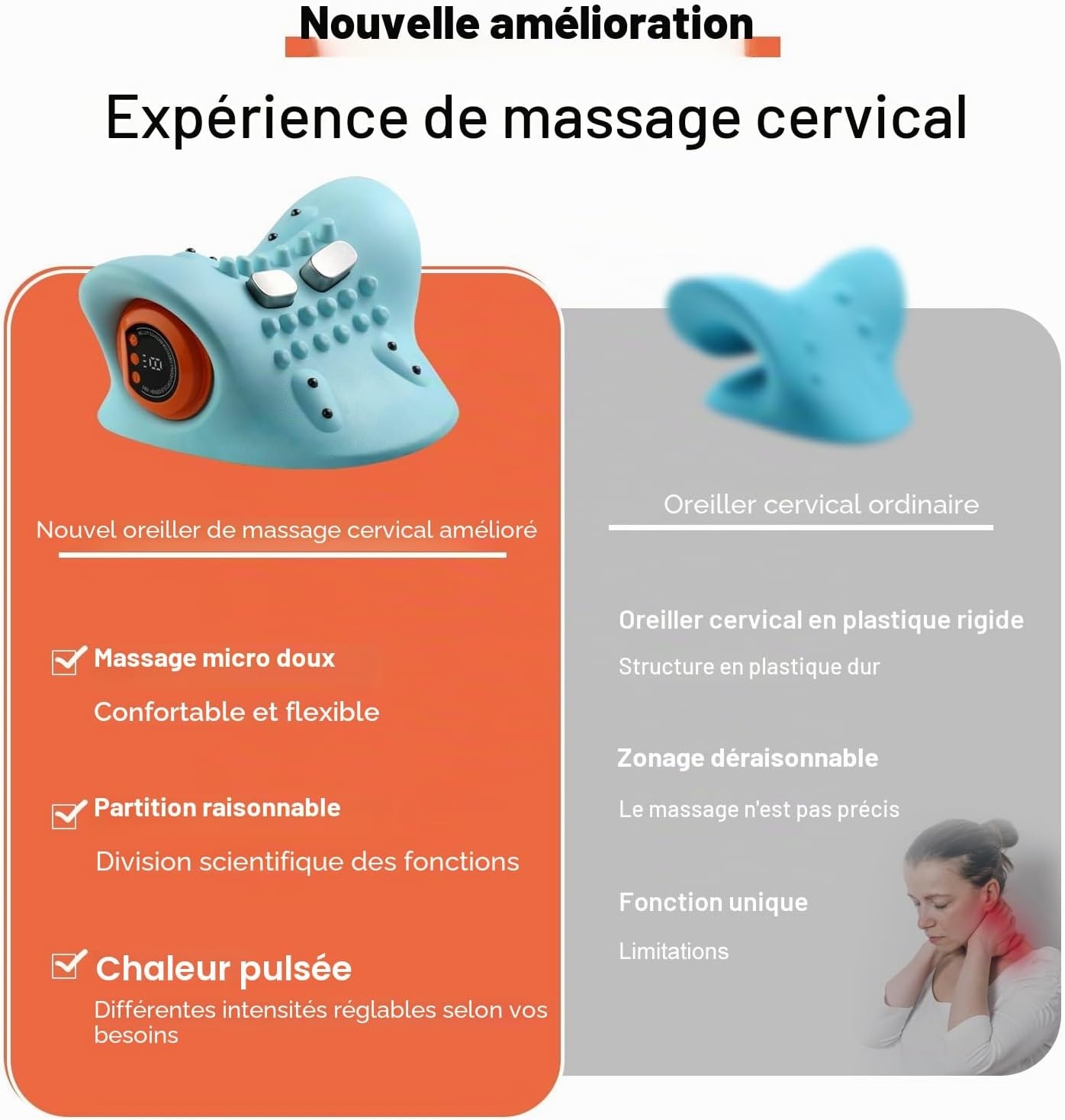 Appareil de massage EMS pour cou et épaules - Jusqu'à 61% de réduction