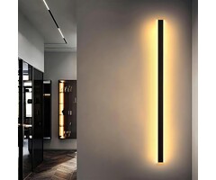 Applique murale LED 60 cm Noir Mat - Jusqu'à -52% sur notre sélection