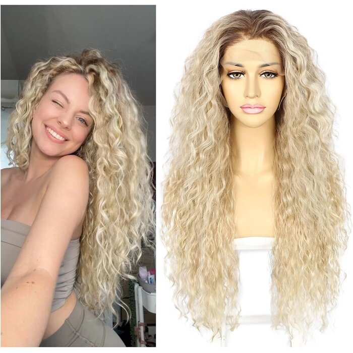 Perruque Lace Front Blonde 26 pouces - Jusqu'à 59% de réduction