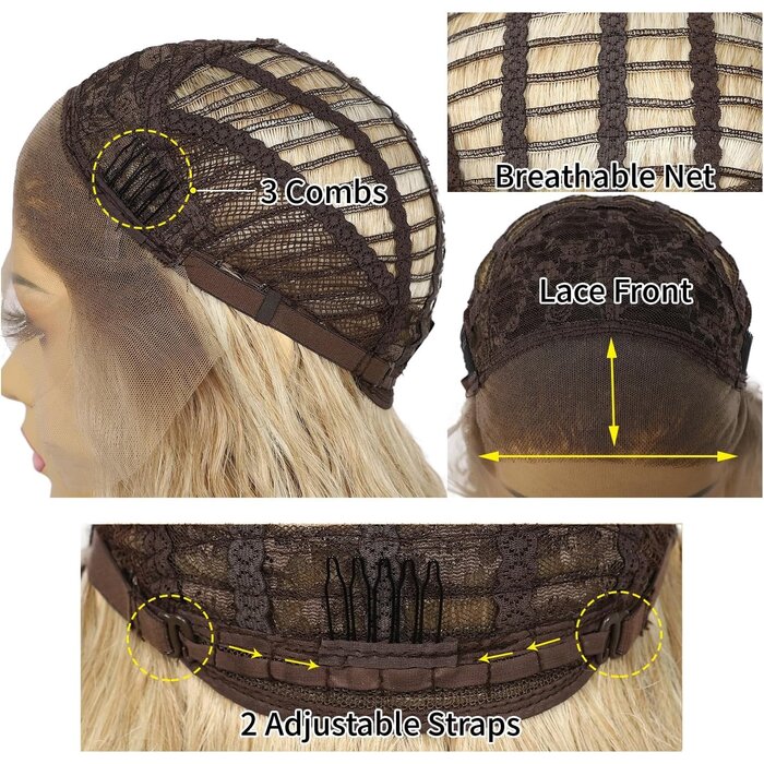 Perruque Lace Front Blonde 26 pouces - Jusqu'à 59% de réduction