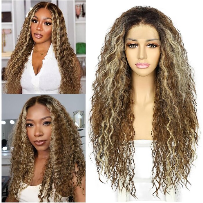 Perruque Lace Front Blonde 26 pouces - Jusqu'à 59% de réduction