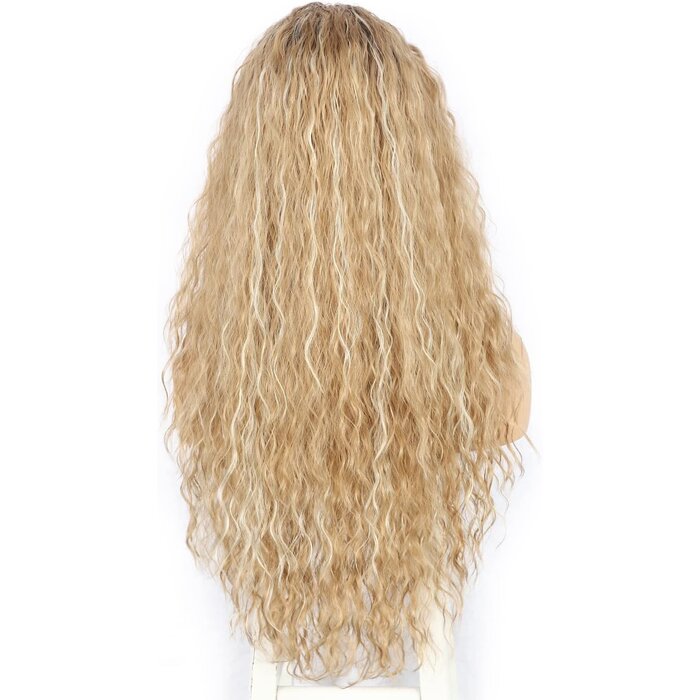 Perruque Longue Blonde Ombré 66cm - Jusqu'à -62% de remise