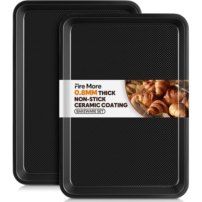 Set plaque et grille de cuisson inox 44x33cm - Jusqu'à 60% de réduction