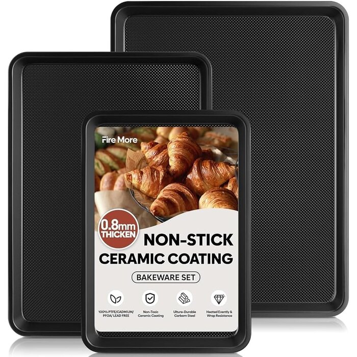 Set plaque et grille de cuisson inox 44x33cm - Jusqu'à 60% de réduction