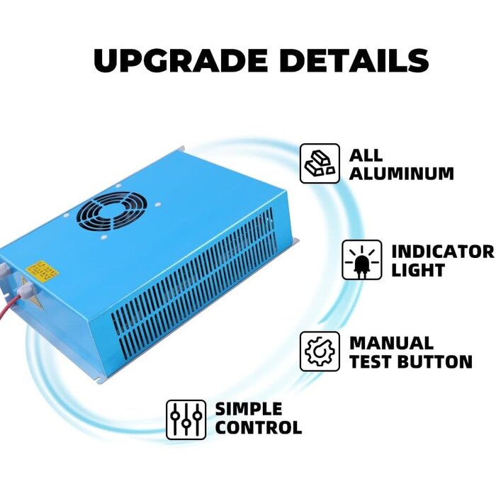 Alimentation Laser CO2 80W - Jusqu'à -64% sur votre équipement