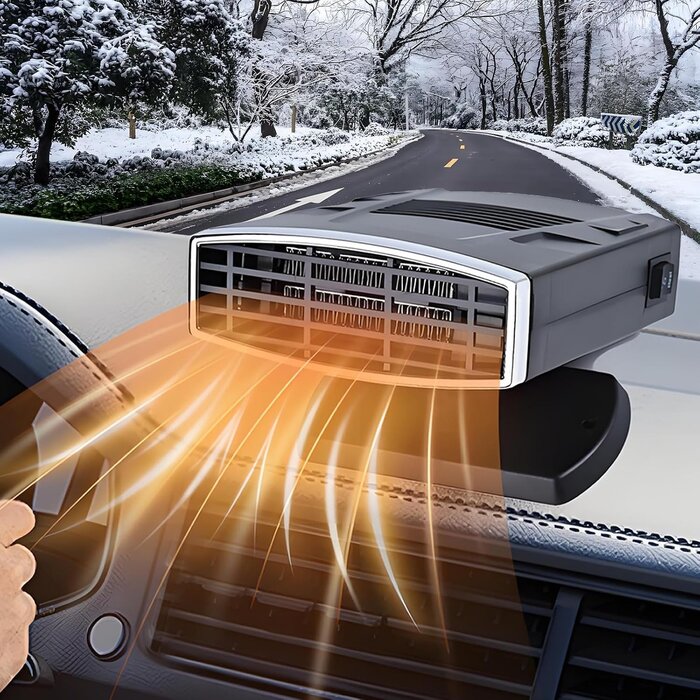 Chauffage portable 12V pour voiture - Dégivreur 200W - Jusqu'à 30% de remise